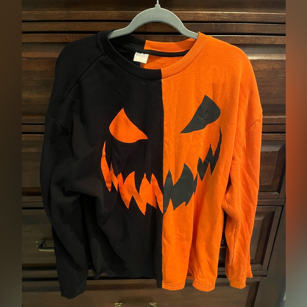 Halloween Pumpkin shirt large unisex
